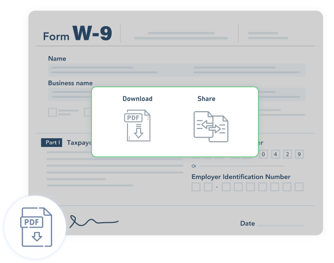 Download or Share Your Form W-9 